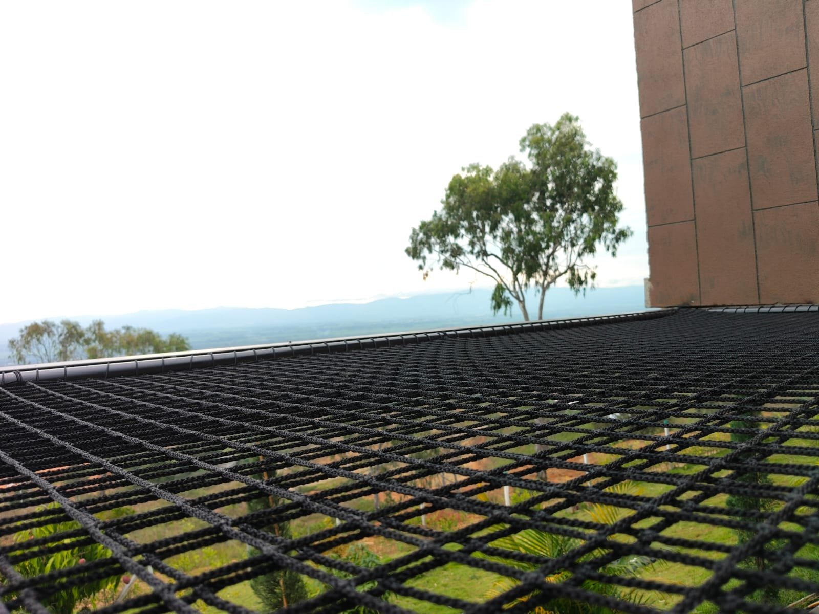 Catamarán en terraza de casa campestre